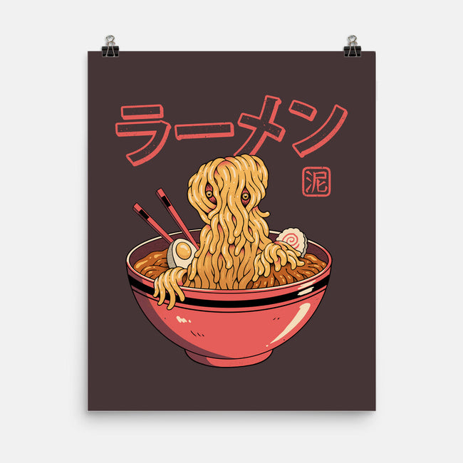 Ramen Ooze Monster-None-Matte-Poster-vp021