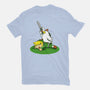 The Real Savior Chicken Game-Mens-Premium-Tee-LtonStudio