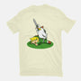 The Real Savior Chicken Game-Mens-Premium-Tee-LtonStudio