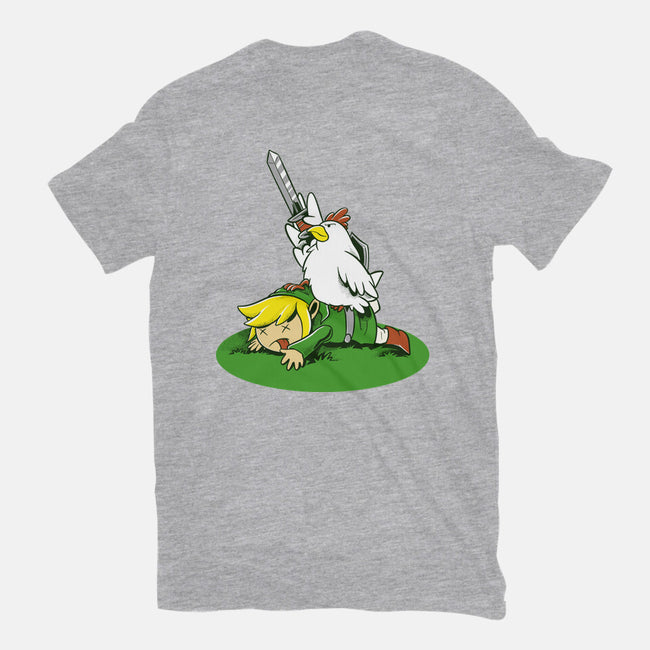 The Real Savior Chicken Game-Mens-Premium-Tee-LtonStudio