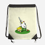 The Real Savior Chicken Game-None-Drawstring-Bag-LtonStudio