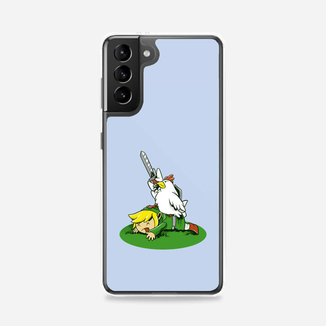 The Real Savior Chicken Game-Samsung-Snap-Phone Case-LtonStudio