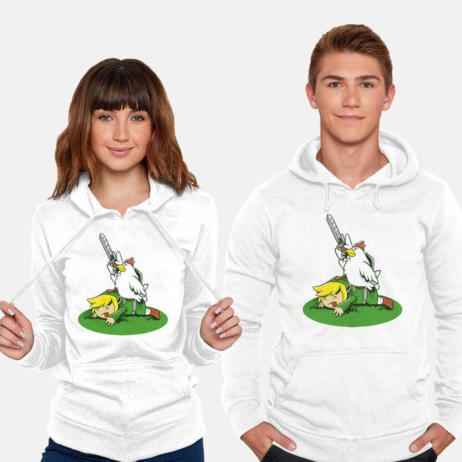 The Real Savior Chicken Game-Unisex-Pullover-Sweatshirt-LtonStudio