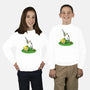 The Real Savior Chicken Game-Youth-Crew Neck-Sweatshirt-LtonStudio