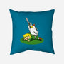 The Real Savior Chicken Game-None-Removable Cover-Throw Pillow-LtonStudio