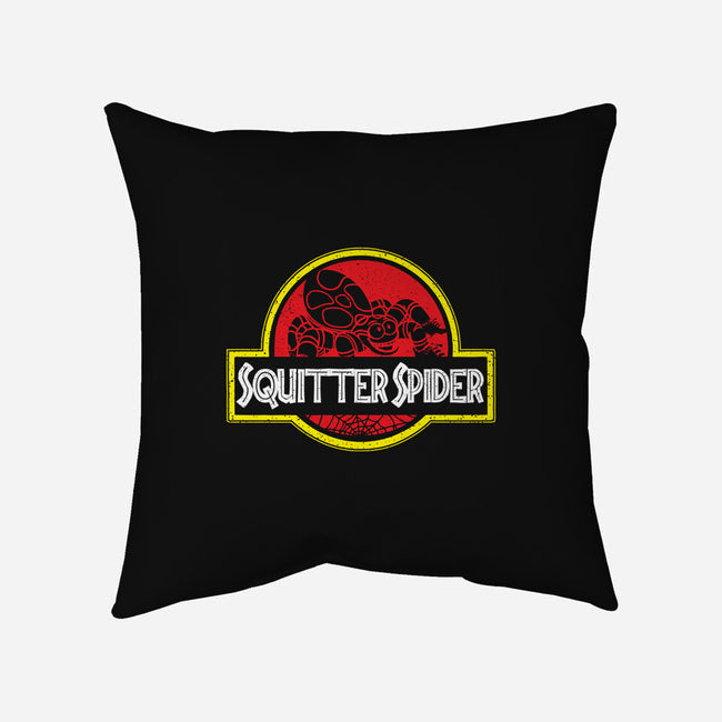 Squitter Spider-None-Removable Cover-Throw Pillow-dalethesk8er