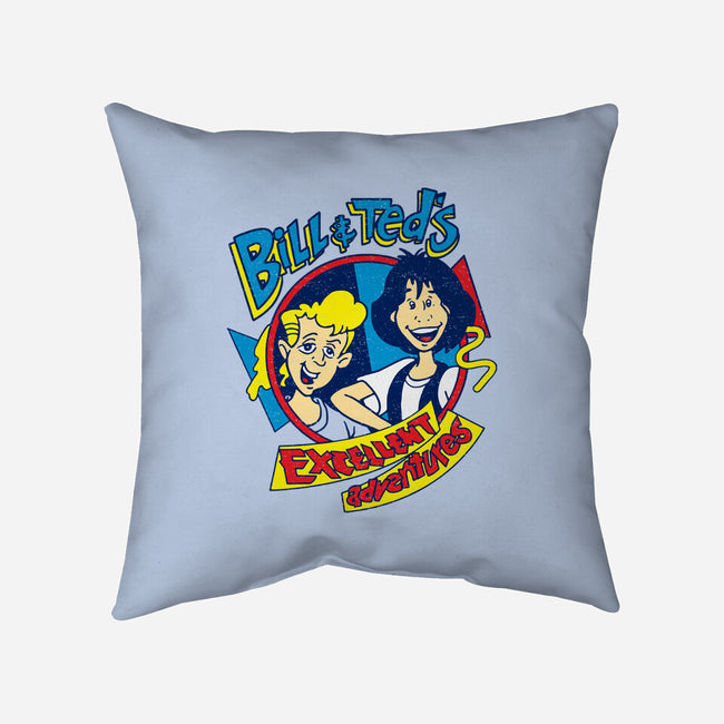 Party On Dudes-None-Removable Cover-Throw Pillow-dalethesk8er