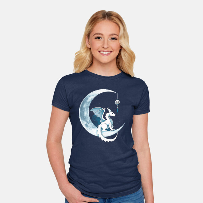 Year Of Dragon-Womens-Fitted-Tee-Vallina84