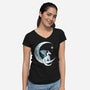 Year Of Dragon-Womens-V-Neck-Tee-Vallina84