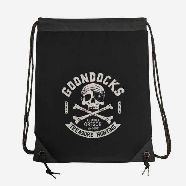 Goon Docks Treasure Hunting-None-Drawstring-Bag-Nemons