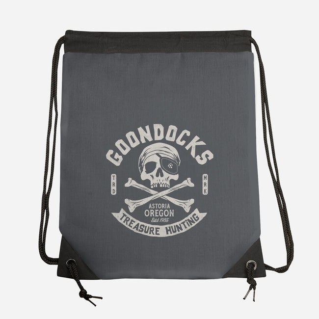 Goon Docks Treasure Hunting-None-Drawstring-Bag-Nemons