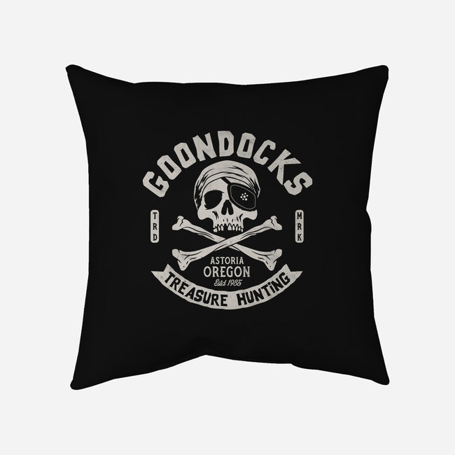 Goon Docks Treasure Hunting-None-Non-Removable Cover w Insert-Throw Pillow-Nemons