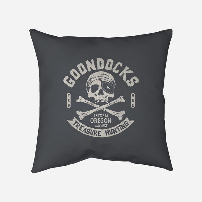 Goon Docks Treasure Hunting-None-Removable Cover w Insert-Throw Pillow-Nemons