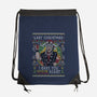 Ugly Sweater Of Doom-None-Drawstring-Bag-Olipop