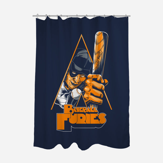 Baseball Furies-None-Polyester-Shower Curtain-Nemons