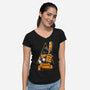 Baseball Furies-Womens-V-Neck-Tee-Nemons