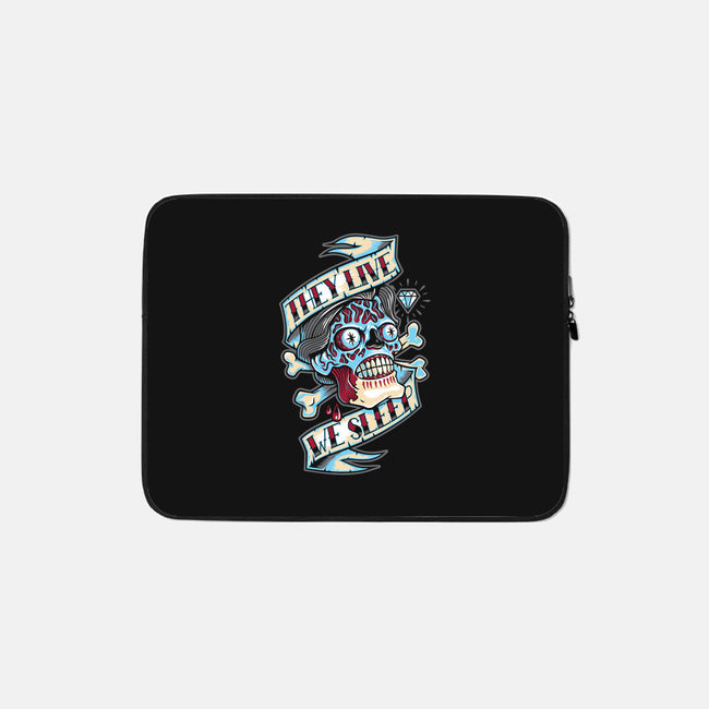 They Live We Sleep-None-Zippered-Laptop Sleeve-Nemons