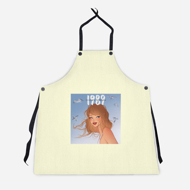 Taylor's Version-Unisex-Kitchen-Apron-Vivian Valentin