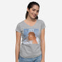 Taylor's Version-Womens-V-Neck-Tee-Vivian Valentin