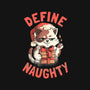 Santa Define Naughty-None-Drawstring-Bag-eduely