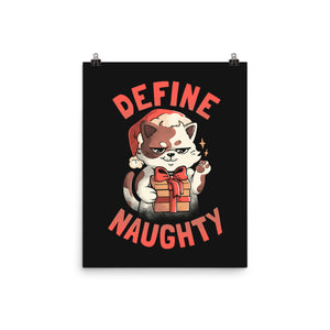 Santa Define Naughty