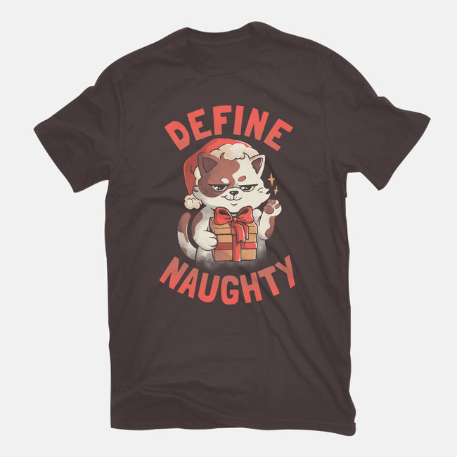 Santa Define Naughty-Womens-Basic-Tee-eduely