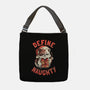 Santa Define Naughty-None-Adjustable Tote-Bag-eduely