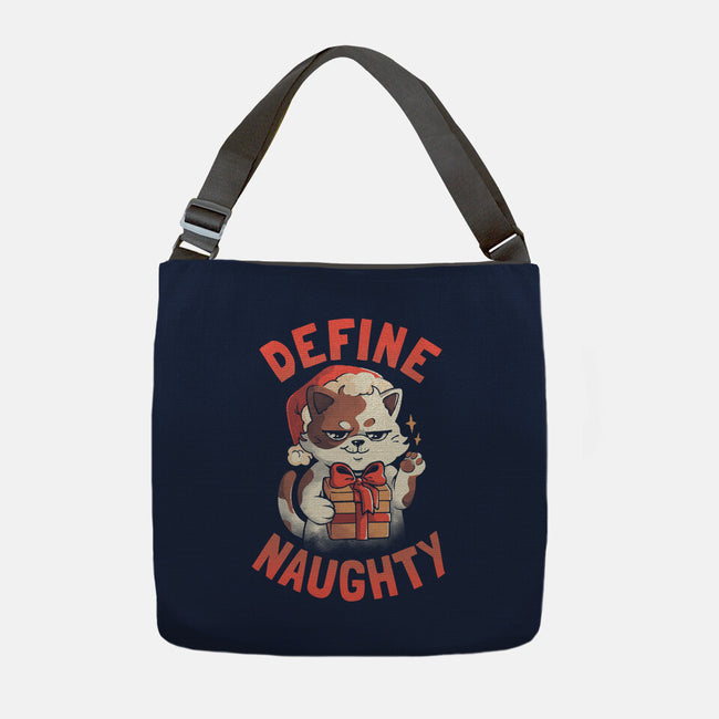 Santa Define Naughty-None-Adjustable Tote-Bag-eduely