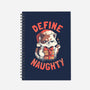 Santa Define Naughty-None-Dot Grid-Notebook-eduely