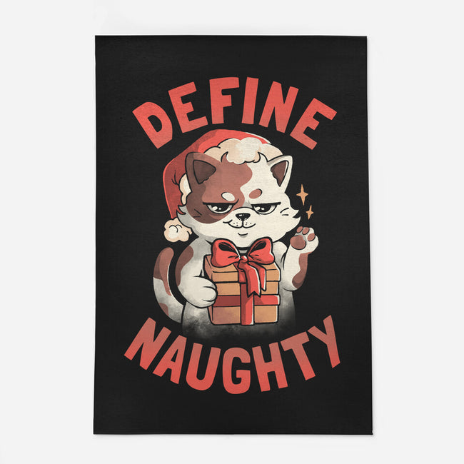 Santa Define Naughty-None-Outdoor-Rug-eduely