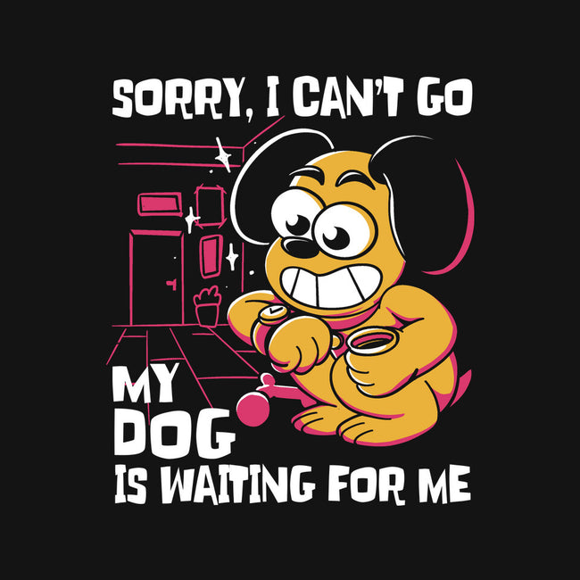 My Dog Is Waiting-Unisex-Pullover-Sweatshirt-estudiofitas