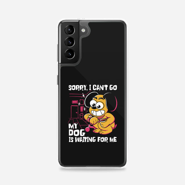 My Dog Is Waiting-Samsung-Snap-Phone Case-estudiofitas
