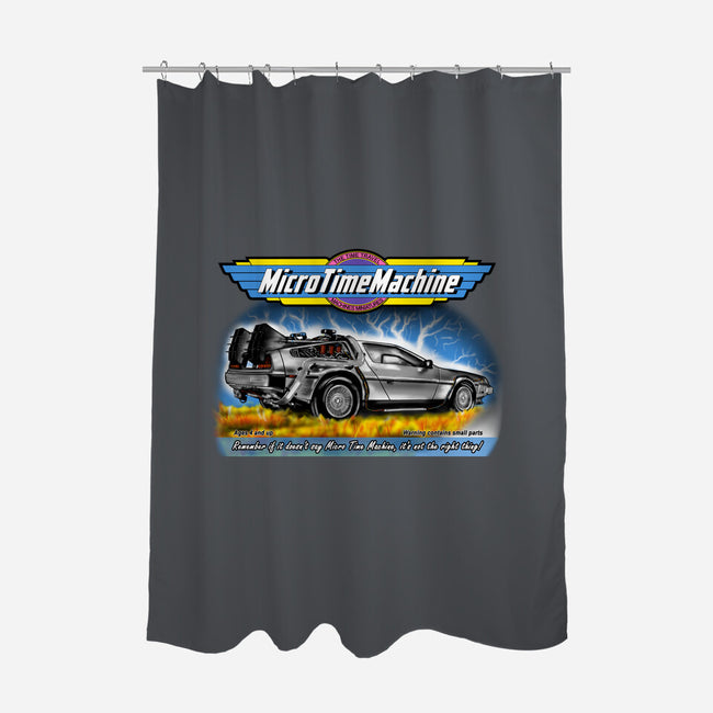 Micro Time Machine-None-Polyester-Shower Curtain-NMdesign