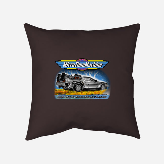 Micro Time Machine-None-Removable Cover-Throw Pillow-NMdesign
