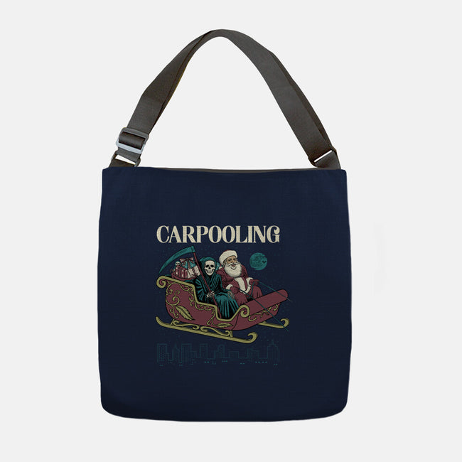 Carpooling-None-Adjustable Tote-Bag-Peter Katsanis