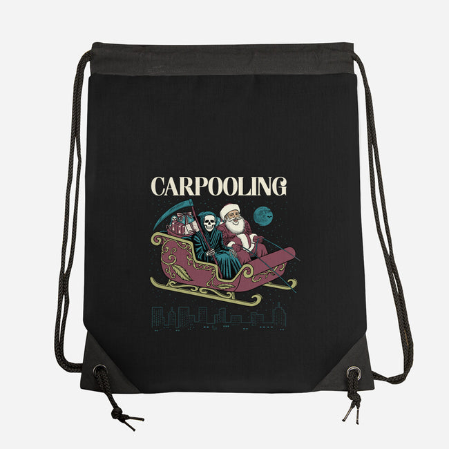 Carpooling-None-Drawstring-Bag-Peter Katsanis