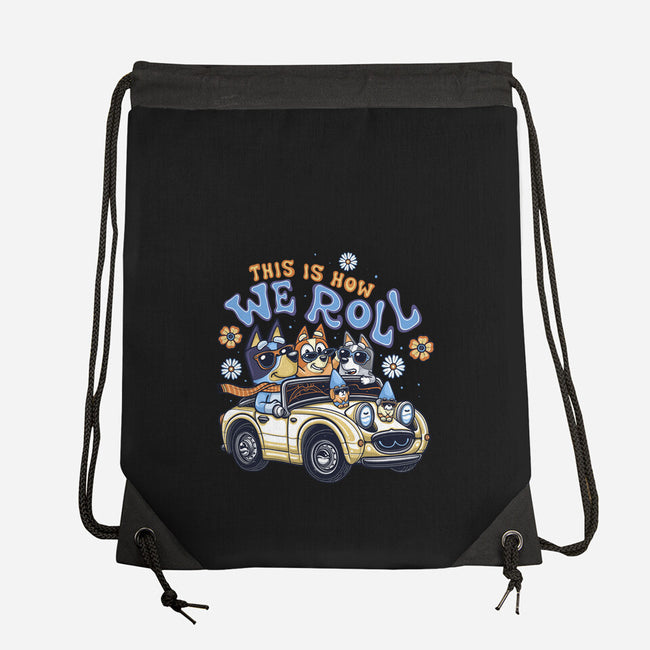 This Is How We Roll-None-Drawstring-Bag-momma_gorilla