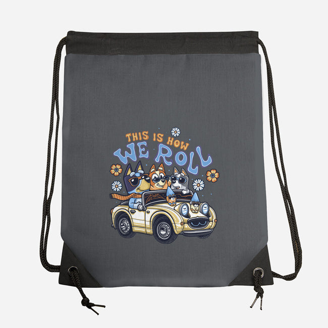 This Is How We Roll-None-Drawstring-Bag-momma_gorilla