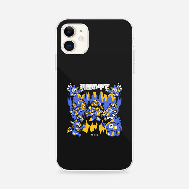Walking The Caves-iPhone-Snap-Phone Case-Sketchdemao