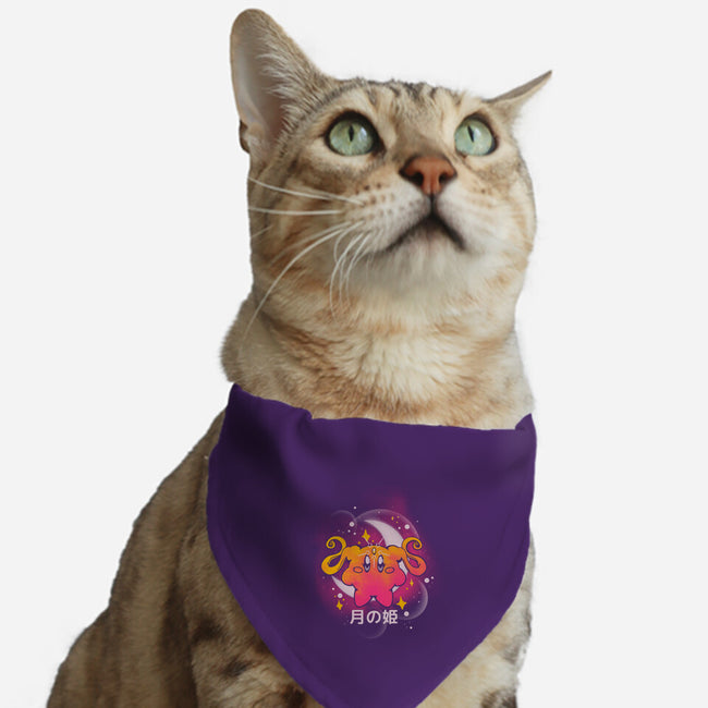 The Moon Princess-Cat-Adjustable-Pet Collar-Sketchdemao
