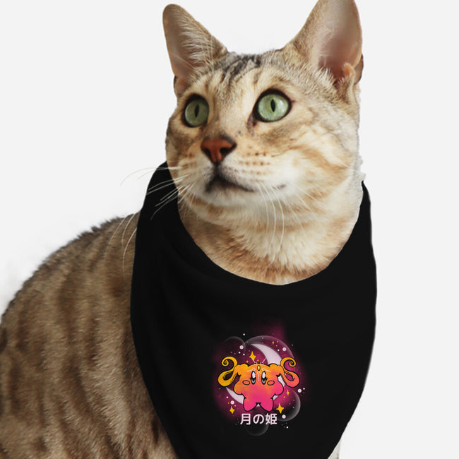 The Moon Princess-Cat-Bandana-Pet Collar-Sketchdemao