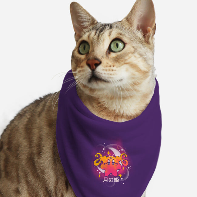 The Moon Princess-Cat-Bandana-Pet Collar-Sketchdemao