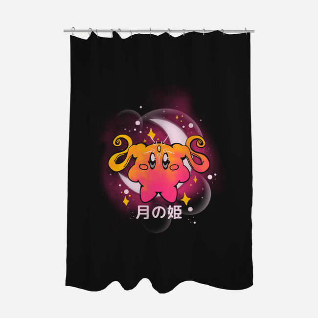 The Moon Princess-None-Polyester-Shower Curtain-Sketchdemao
