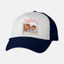 Kitty Painter-Unisex-Trucker-Hat-2DFeer