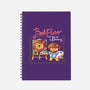 Kitty Painter-None-Dot Grid-Notebook-2DFeer