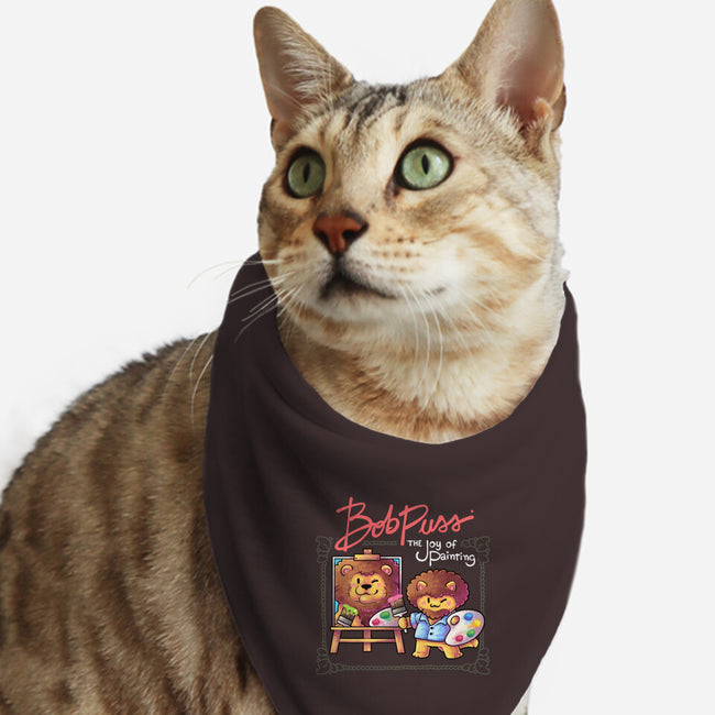 Kitty Painter-Cat-Bandana-Pet Collar-2DFeer