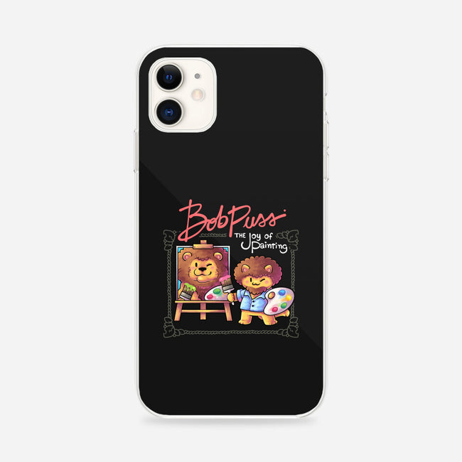 Kitty Painter-iPhone-Snap-Phone Case-2DFeer