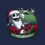 Skeleton Christmas Halloween-Womens-Basic-Tee-Studio Mootant