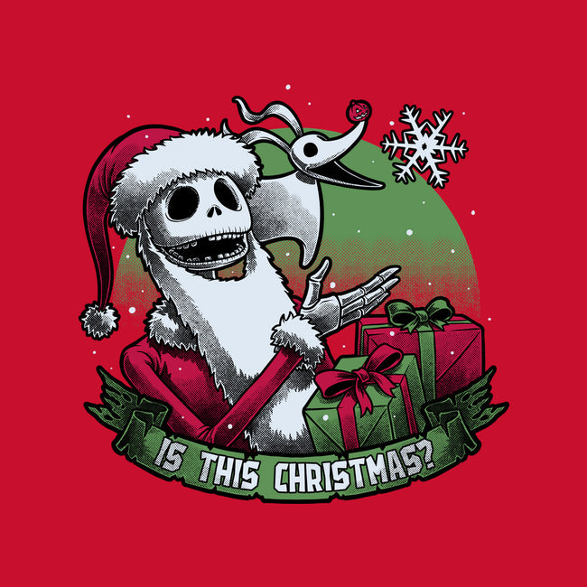 Skeleton Christmas Halloween-Unisex-Basic-Tank-Studio Mootant