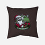 Skeleton Christmas Halloween-None-Non-Removable Cover w Insert-Throw Pillow-Studio Mootant